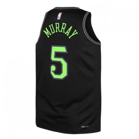 NBA New Orleans Pelicans Trikot Dejounte Murray Nike 2025-26 City Edition Schwarz Swingman - Herren